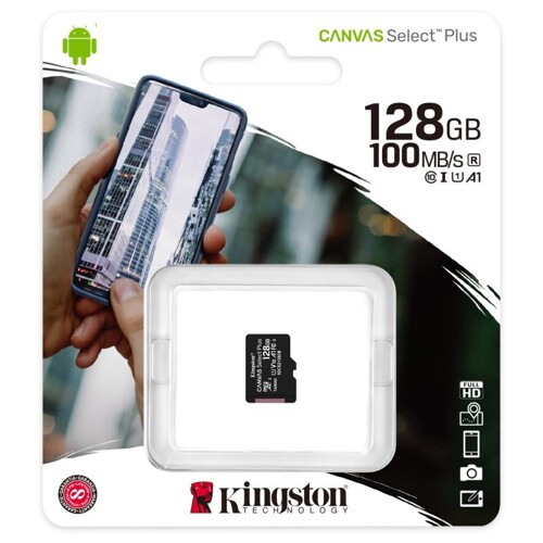 KINGSTON Micro SDXC CANVAS SP 128GB UHS-I