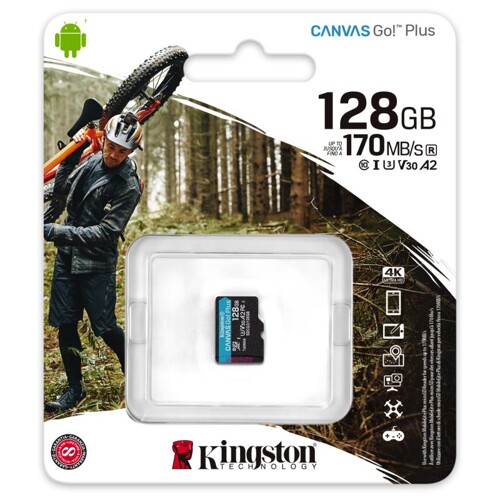 KINGSTON Micro SDXC CANVAS GO! Plus 128GB