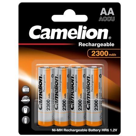 CAMELION Batérie nabíjateľné AA 4ks NI-MH 2300mAh