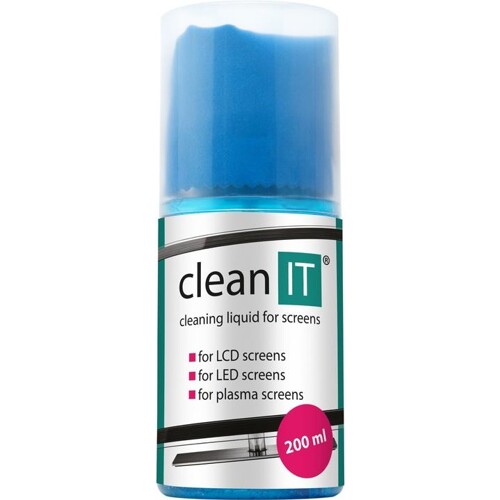 CLEAN IT CL-180, Čistiaci roztok s utierkou 200 ml