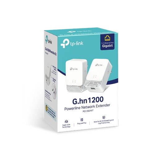 TP-Link PG1200 KIT G.hn1200 Powerline WiFi Kit