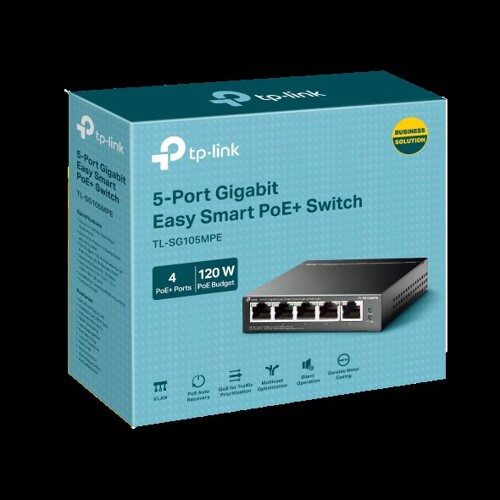 TP-Link TL-SG105MPE SMART Switch 5-Port/1Gbps/PoE+