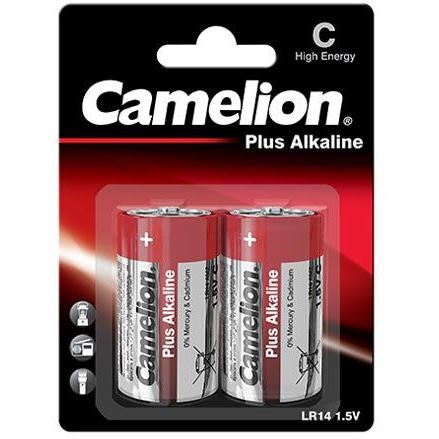 CAMELION Batérie alkalické PLUS C 2ks 1.5V LR14-BP