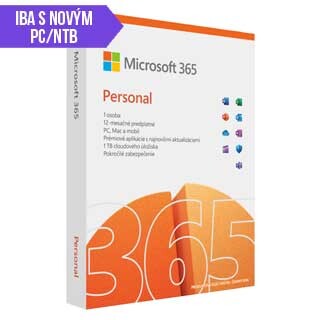 MICROSOFT 365 Personal SK 1rok ML (2024) SN