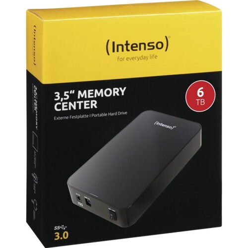 INTENSO 6TB MemoryCenter black 3,5'' 6031514