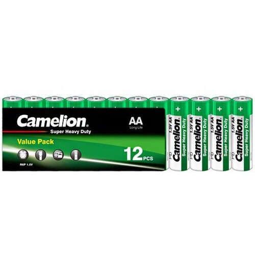 CAMELION Batérie SUPER HD zink-chlorid AA 12ks R6P