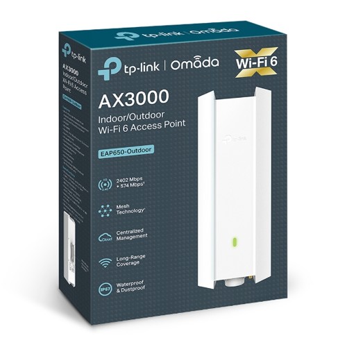 TP-Link EAP650-Outdo AX3000 Access Point Omada SDN