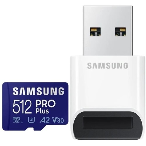 SAMSUNG Micro SDXC PRO+ 512GB (2023)+USB