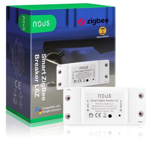 NOUS L6Z, Tuya/ZigBee SMART Breaker, prepínač