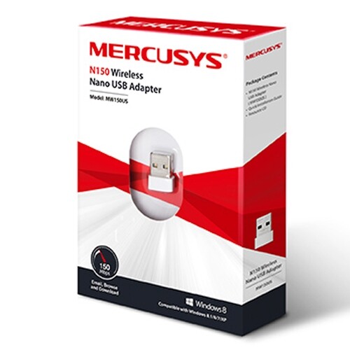 MERCUSYS MW150US, N150 Wireless Nano USB Adapter