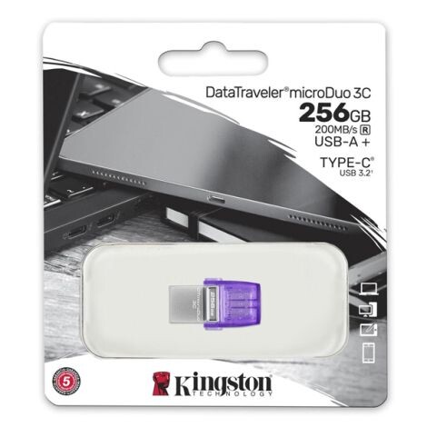 KINGSTON DataTraveler microDuo 3C USB 3.2, 256GB