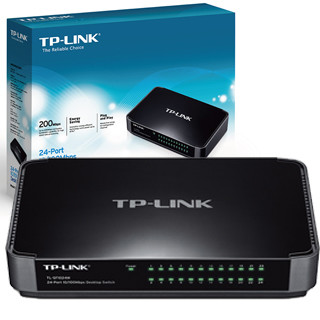 TP-Link Switch 24-Port/100Mbps/Desk