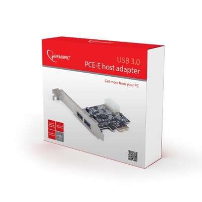 GEMBIRD UPC-30-2P USB 3.0 PCI-E host adapter
