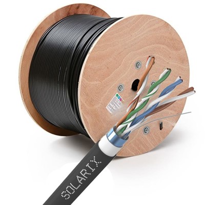 SOLARIX kábel FTP CAT5E PVC+PE Fca 305m/balenie
