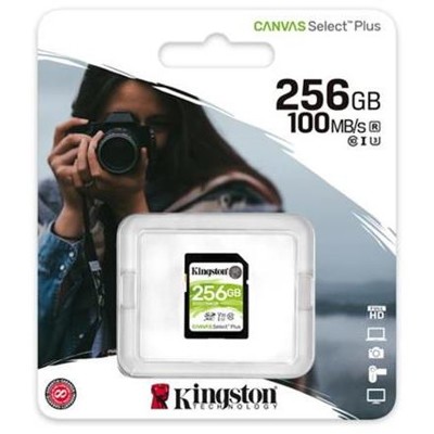 KINGSTON SDXC Canvas Select Plus 256GB 100MB/s UHS