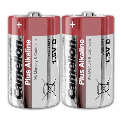 CAMELION Batérie alkalické PLUS D 2ksLR20 1.5V SP2