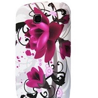OEM Ochranný kryt pre Wild Pink Flowers na Samsung