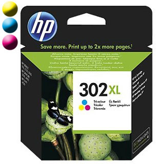 HP Cartridge HP 302XL Tri-co Cyan/Magenta/Yellow