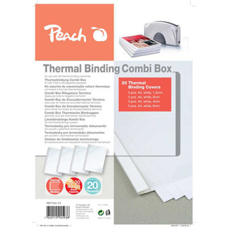 PEACH Thermal Binding Covers Comb Box PBT100-14