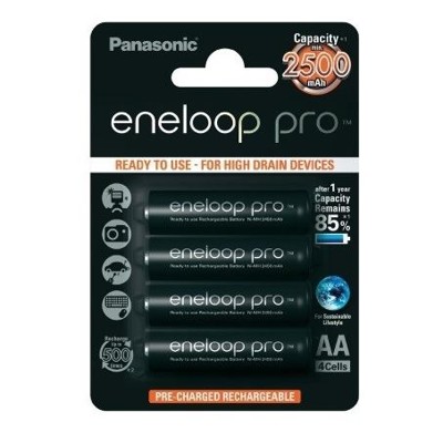 PANASONIC Eneloop Pro, Batérie, BK-3HCCE, AA, 4ks