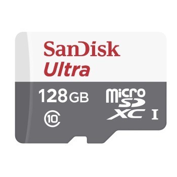 SanDisk Ultra Micro SDXC 128GB, 100MB/s, Class 10