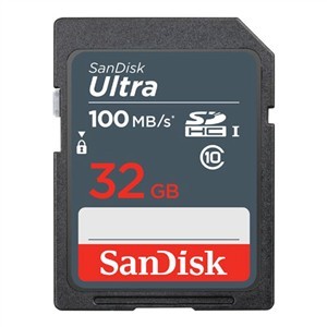 SanDisk Ultra SDHC 32 GB 100 MB/s Class 10 UHS-I