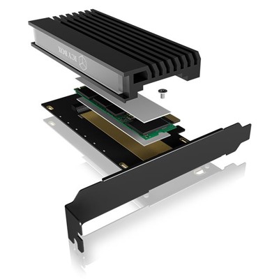 RAIDSONIC ICY BOX PCIe karta M.2 NVMe SSD