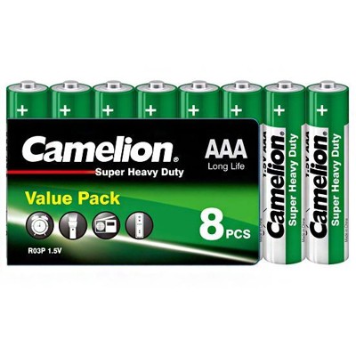 CAMELION Batérie SUPER HD zink-chlorid AAA 8ks