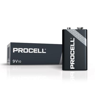 DURACELL PROCELL, Industrial Batérie, 9V, 6LR61