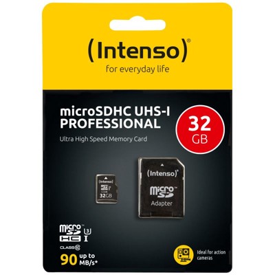 INTENSO Micro SDHC karta 32GB Class10, UHS-1 PRO