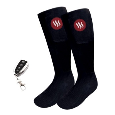 GLOVII Socks, Vyhrievané ponožky, L, čierne
