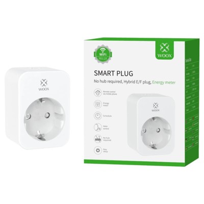 WOOX R6118, Smart Plug 16A WiFi, Schuko