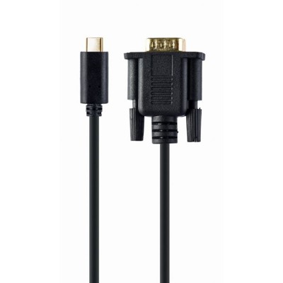 GEMBIRD Kábel USB Type C/VGA samec, 2m