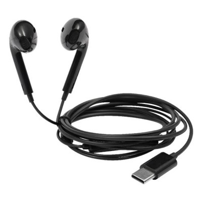 DELTACO HL-W110, USB C Slúchadlá do uší, blk