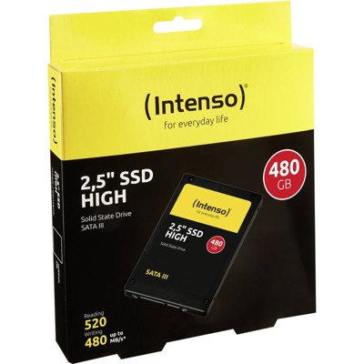 INTENSO SSD HIGH 480GB 2.5&#039;&#039;/SATA3/7mm