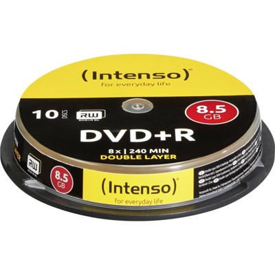 INTENSO DVD+R Cake Case 8,5GB DL 10ks