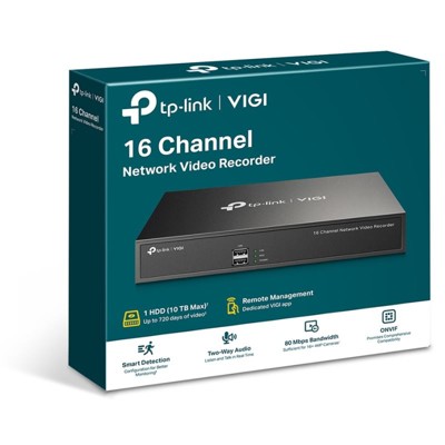 TP-Link VIGI NVR1016H, 16 kanálový NVR