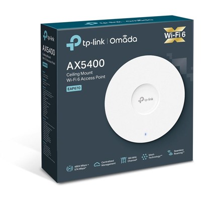 TP-Link EAP670 AX5400 Wireless AP Omada SDN