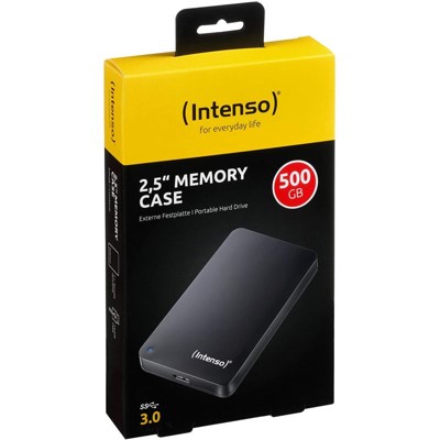 INTENSO 500GB MemoryCase 2,5&#039;&#039; USB3.0 čierny