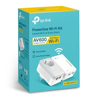 TP-Link TL-WPA4226KIT V5, AV600 Powerline Wi-Fi