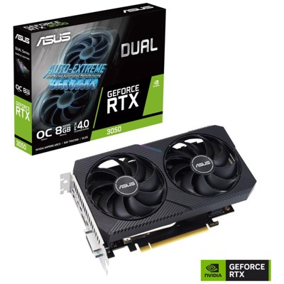 ASUS Grafická karta Dual GeForce RTX 3050 V2 OC