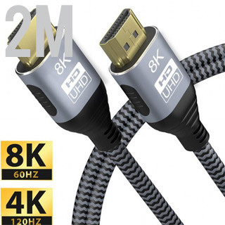 GEMBIRD Kábel HDMI 2.1 M/M 2m, 8K Ultra High Plus