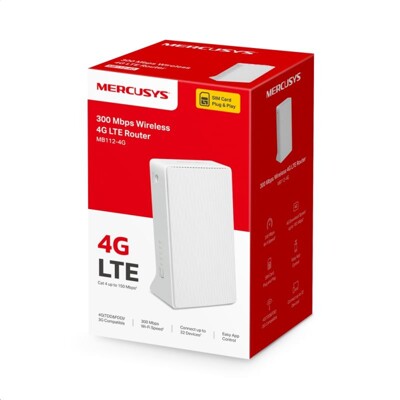 MERCUSYS MB112-4G, 300 Mbps 4G Router