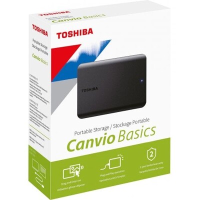 TOSHIBA Canvio BASICS 2022, 4TB, USB3.2, 2,5&#039;&#039;