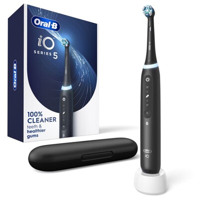 ORALB iO Series 5, matte black, Zubná kefka