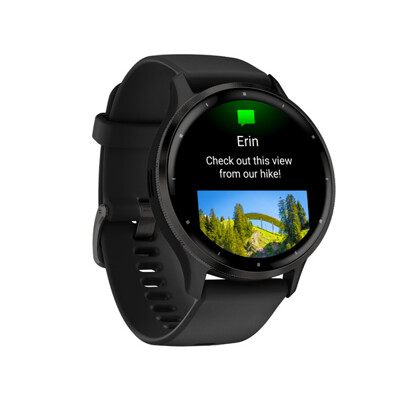 GARMIN VENU 3, Smart hodinky, Black/Slate