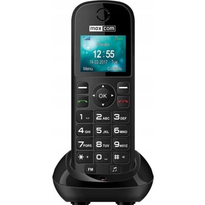 MAXCOM MM35D SE, Telefón na SIM, čierny