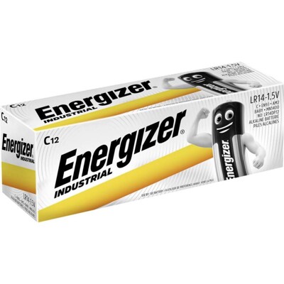 ENERGIZER Industrial C, Batérie, LR14, 1.5V, 12ks