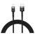 TELLUR data cable USB to Light with LED,1,2 Black